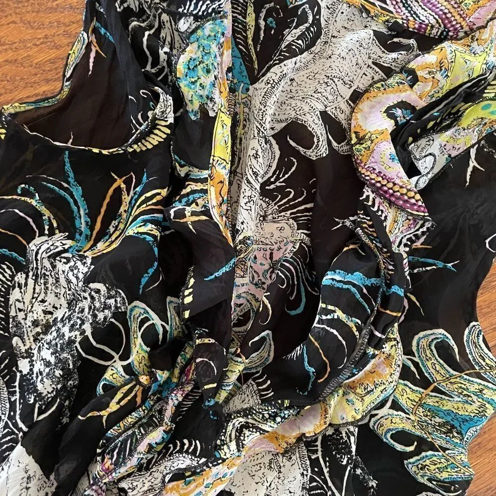 Vintageā
printedāblouse - Picture 6 of 7